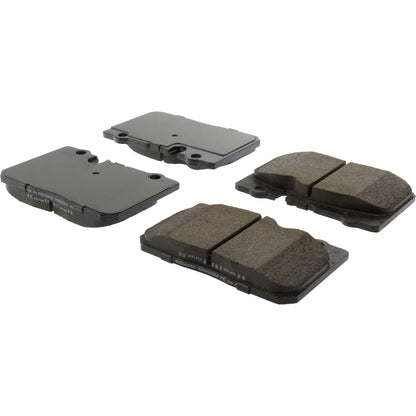 StopTech Street Brake Pads; Front With Shims