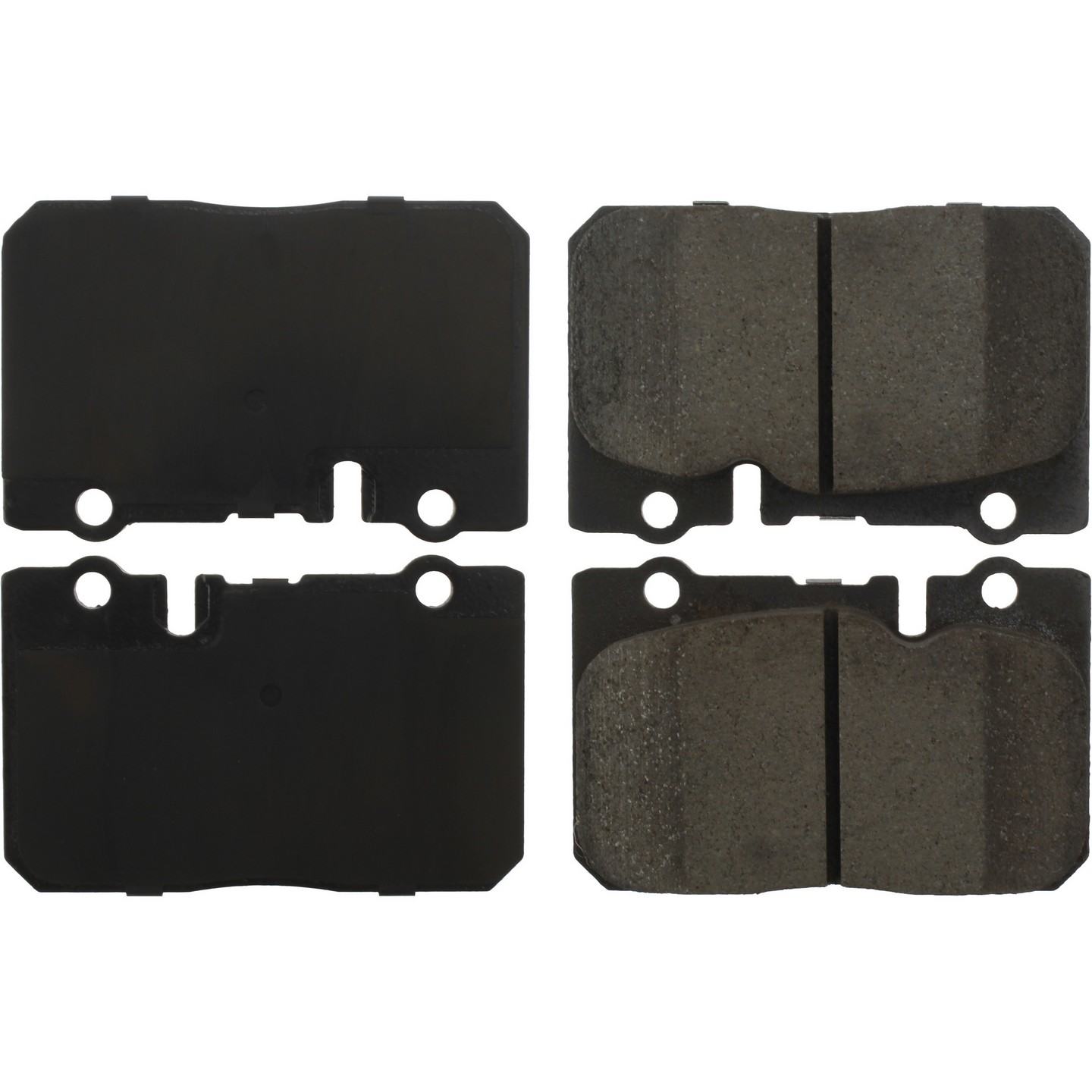 StopTech Street Brake Pads; Front With Shims