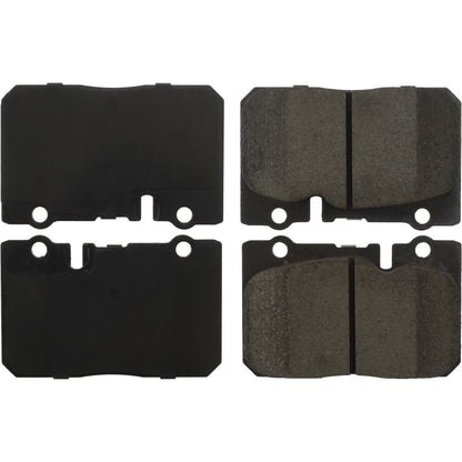 StopTech Street Brake Pads; Front With Shims