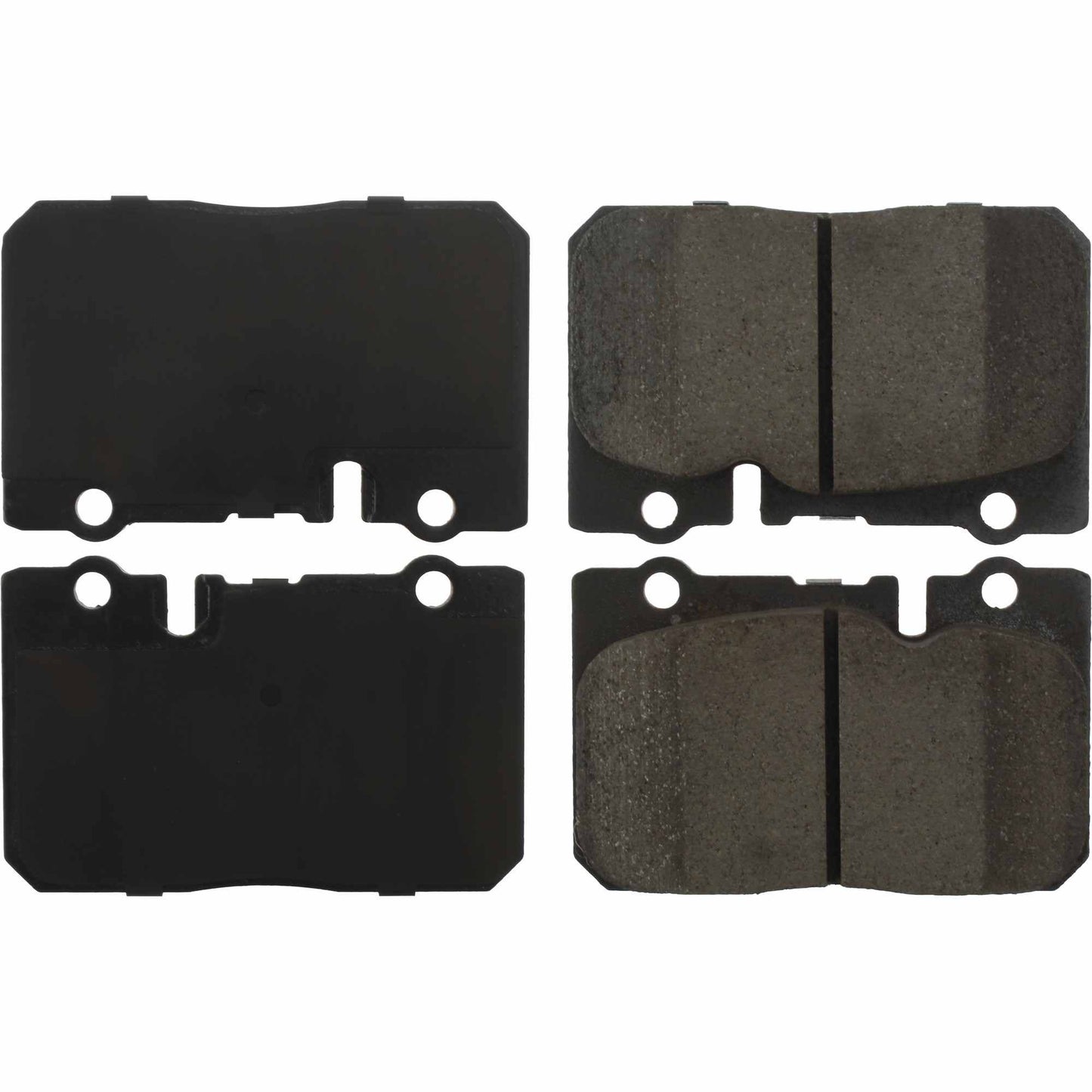 StopTech Street Brake Pads; Front With Shims