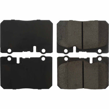 StopTech Street Brake Pads; Front With Shims