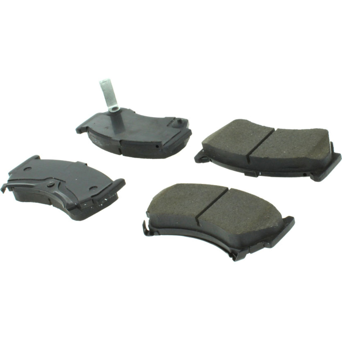 StopTech Street Brake Pads; Front With Shims