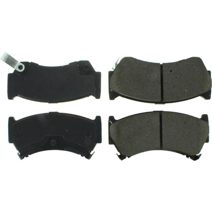 StopTech Street Brake Pads; Front With Shims