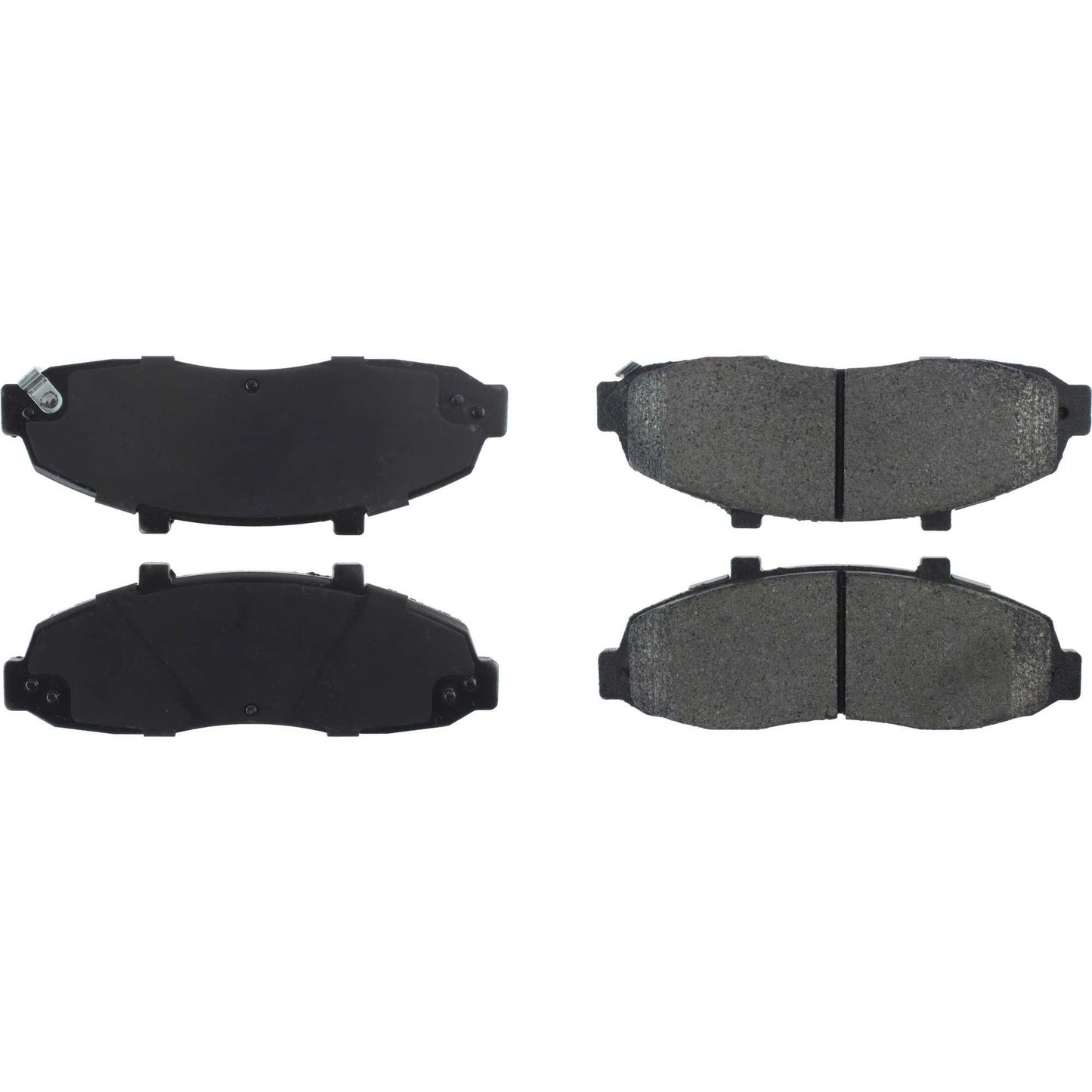StopTech Street Brake Pads; Front With Shims