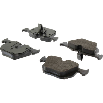 StopTech Street Brake Pads; Rear With Shims