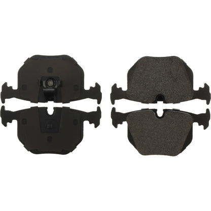 StopTech Street Brake Pads; Rear With Shims