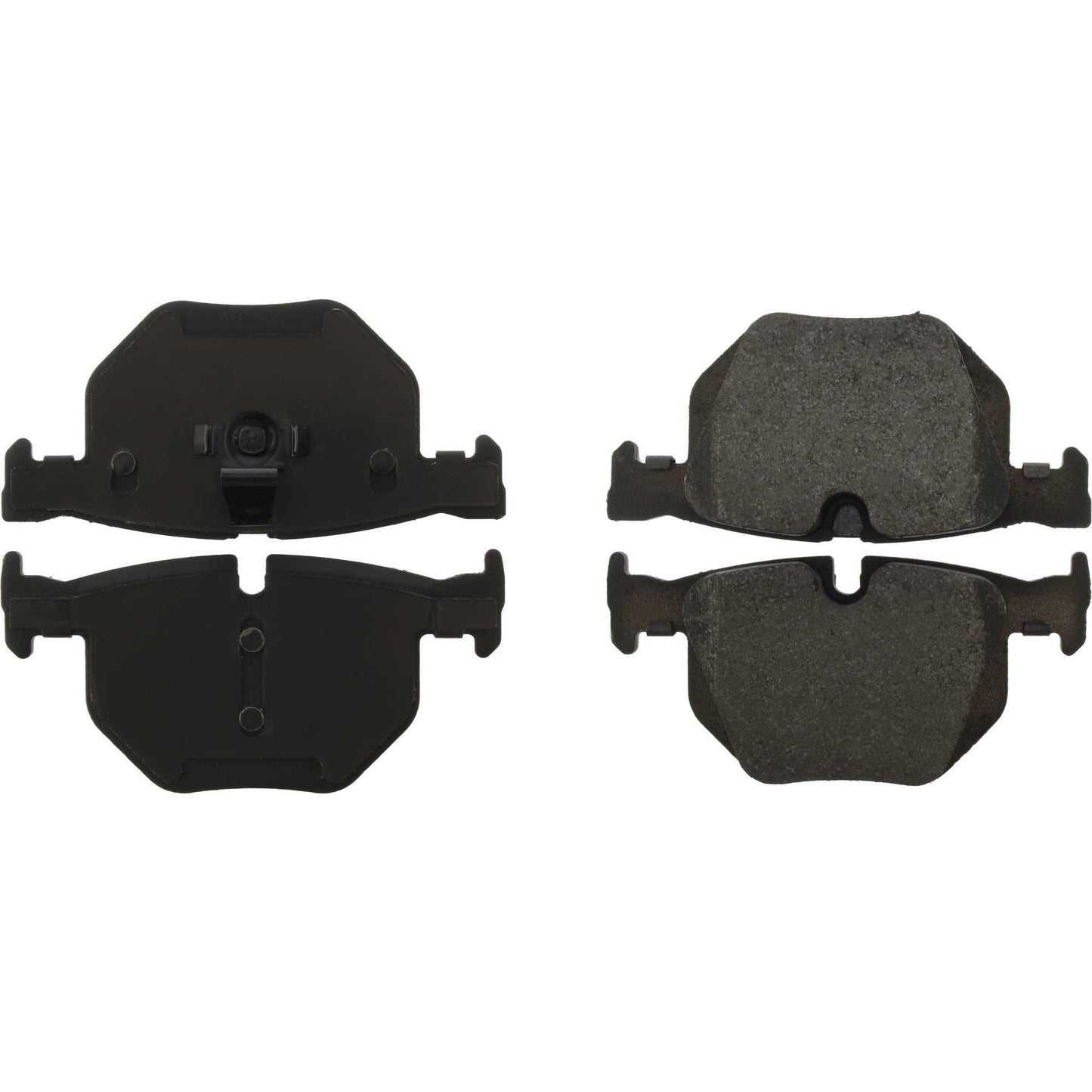 StopTech Street Brake Pads; Rear With Shims