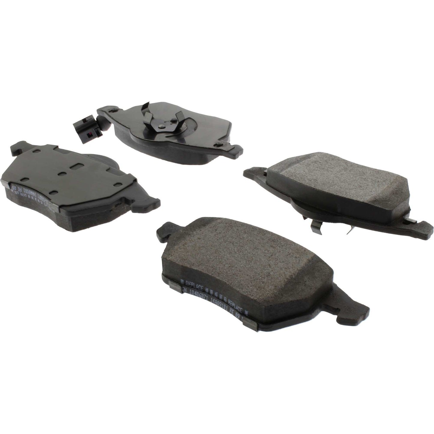 StopTech Street Brake Pads; Front With Shims