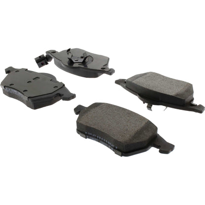StopTech Street Brake Pads; Front With Shims