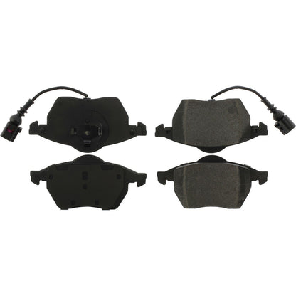 StopTech Street Brake Pads; Front With Shims