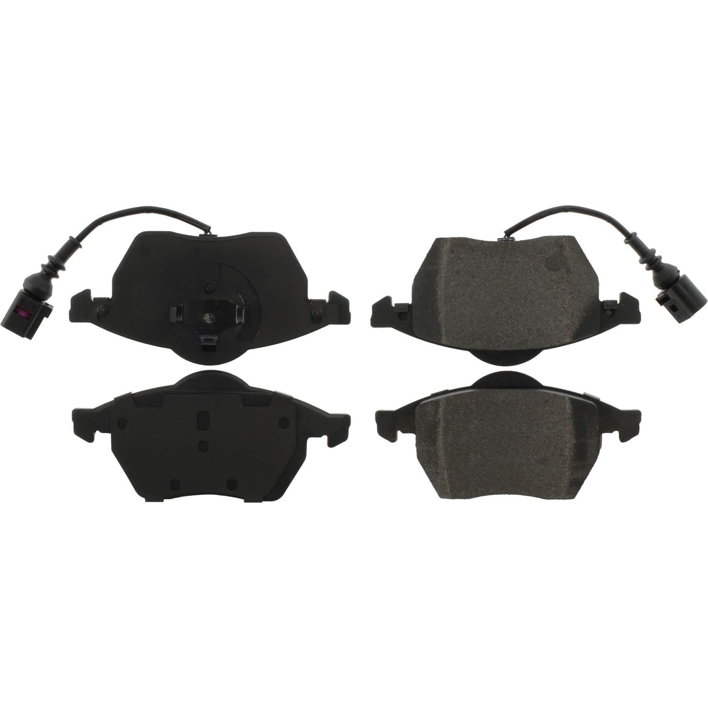 StopTech Street Brake Pads; Front With Shims
