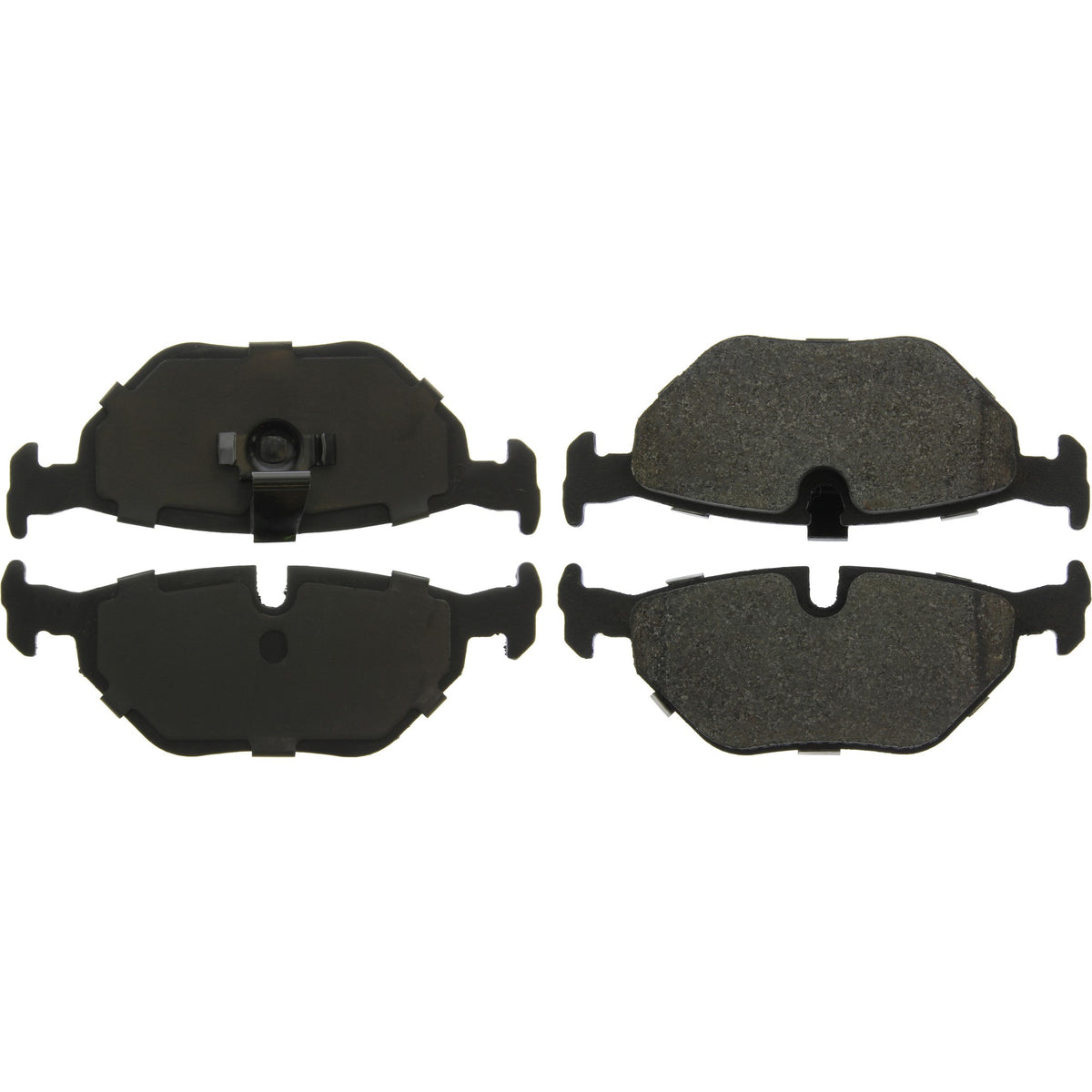 StopTech Street Brake Pads; Rear With Shims