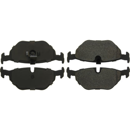 StopTech Street Brake Pads; Rear With Shims