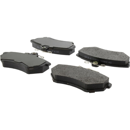 StopTech Street Brake Pads; Front With Shims