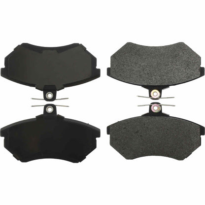 StopTech Street Brake Pads; Front With Shims