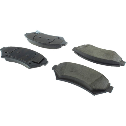 StopTech Street Brake Pads; Front With Shims