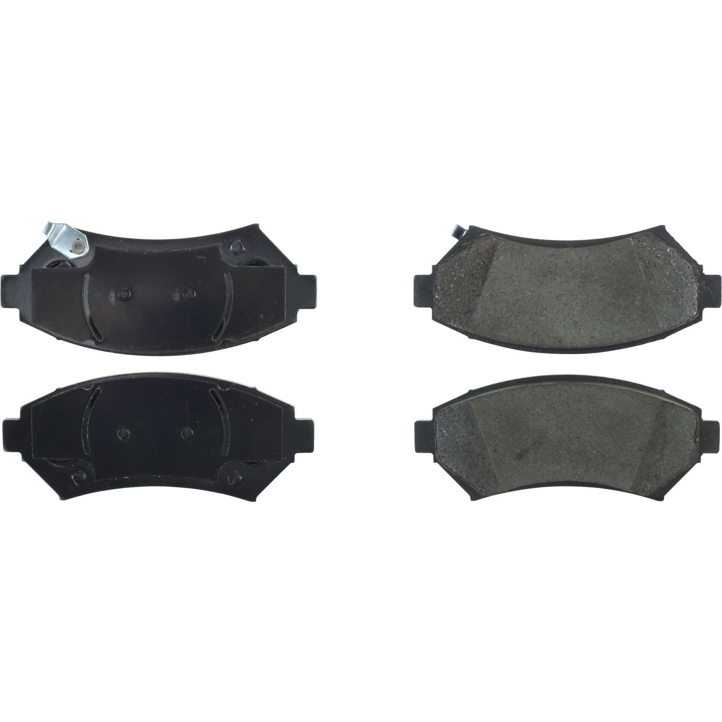 StopTech Street Brake Pads; Front With Shims
