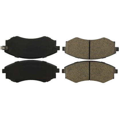 StopTech Street Brake Pads; Front With Shims
