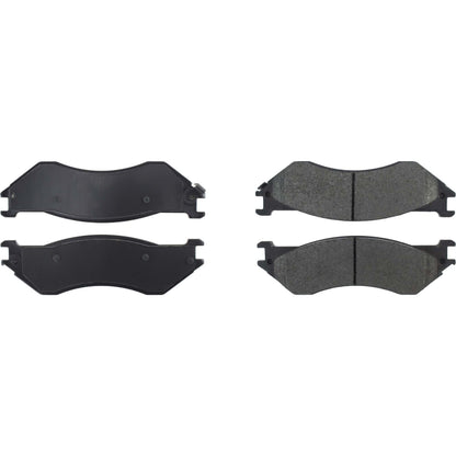 StopTech Street Brake Pads; Front With Shims