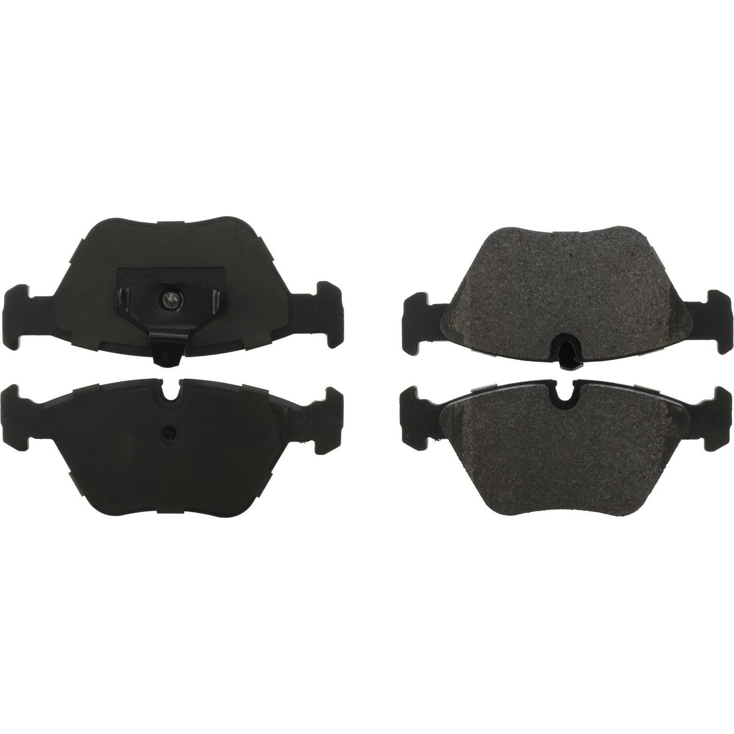 StopTech Street Brake Pads; Front With Shims