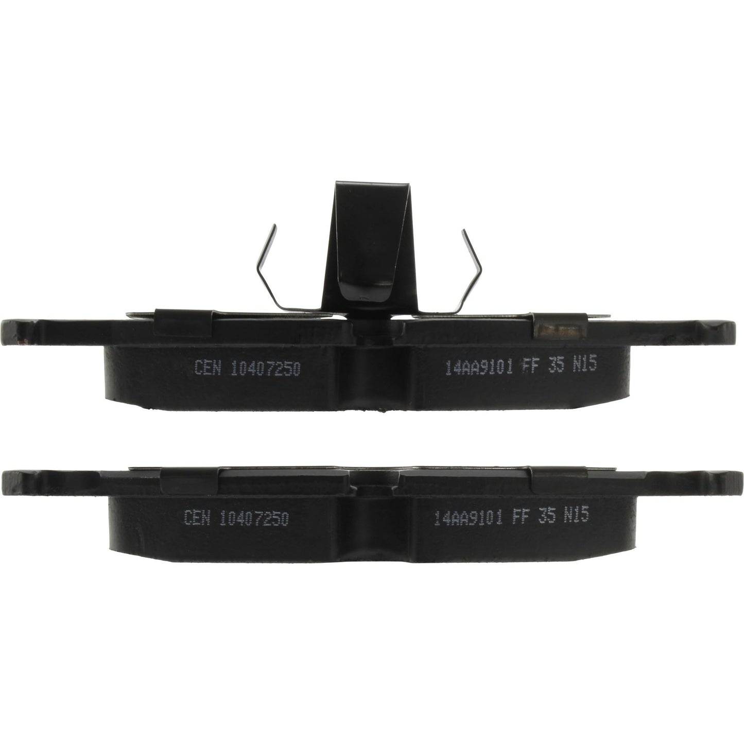 StopTech Street Brake Pads; Front With Shims