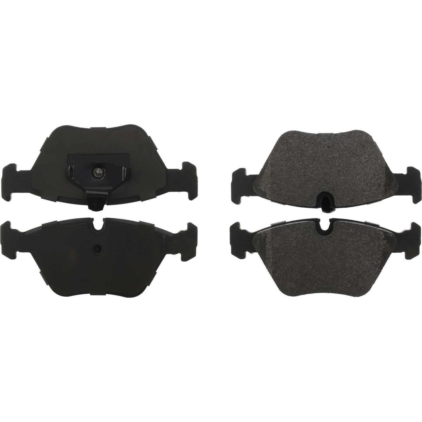 StopTech Street Brake Pads; Front With Shims