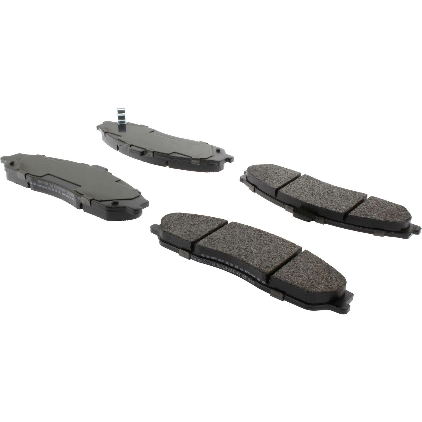 StopTech Street Brake Pads; Front With Shims