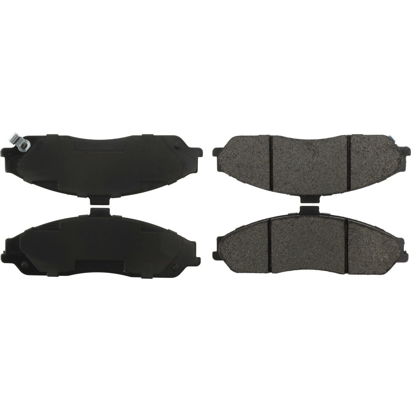 StopTech Street Brake Pads; Front With Shims