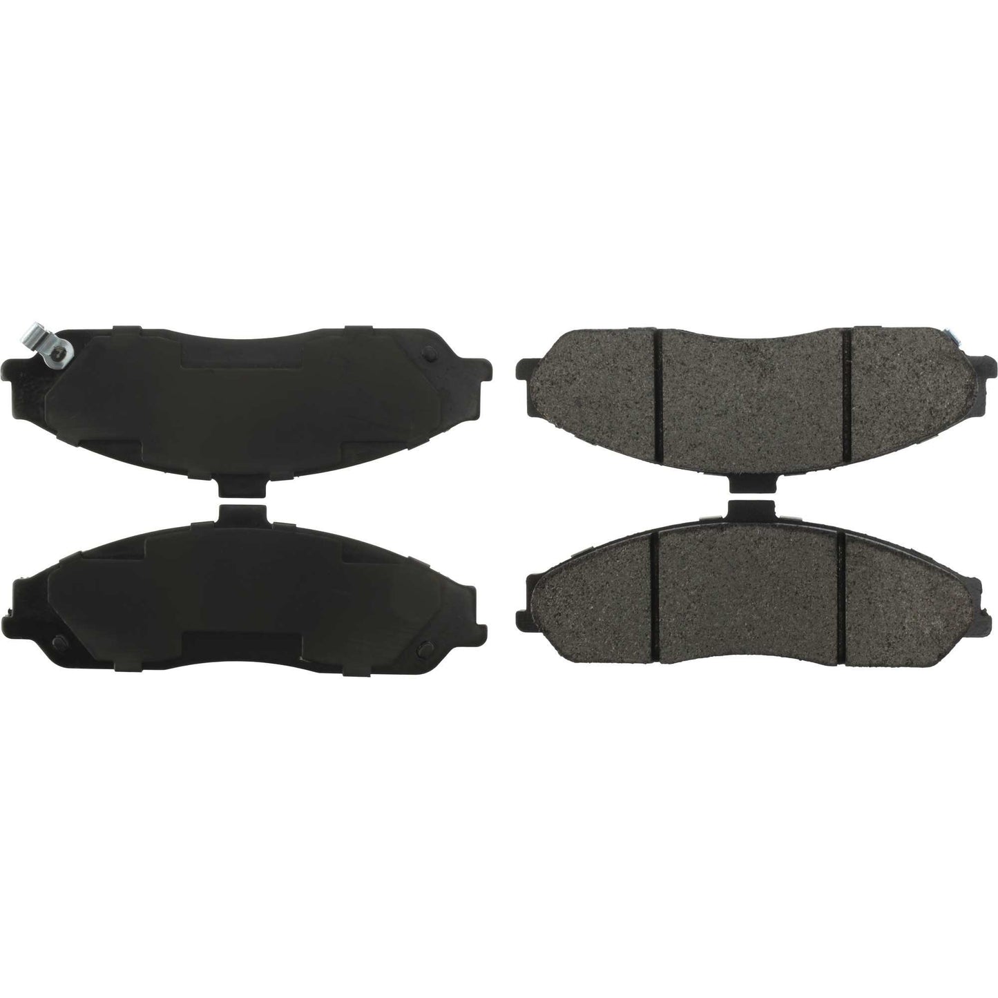 StopTech Street Brake Pads; Front With Shims