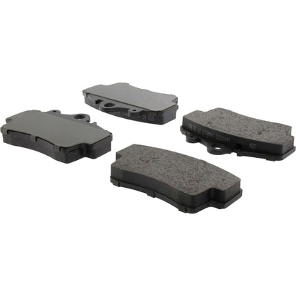 StopTech Street Brake Pads; Front With Shims