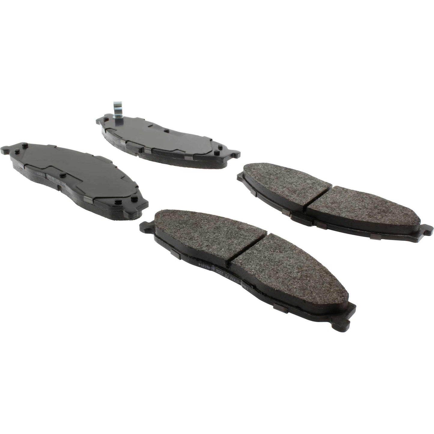 StopTech Street Brake Pads; Front With Shims