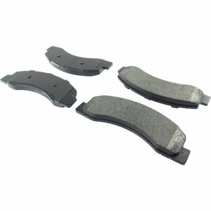 StopTech Street Brake Pads; Front With Shims