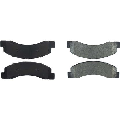 StopTech Street Brake Pads; Front With Shims