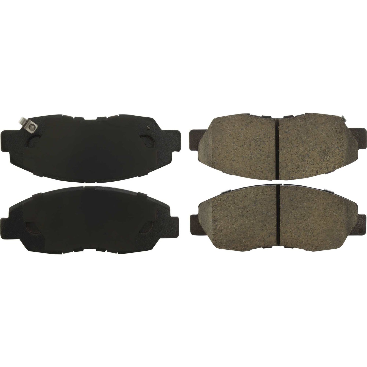 StopTech Street Brake Pads; Front With Shims
