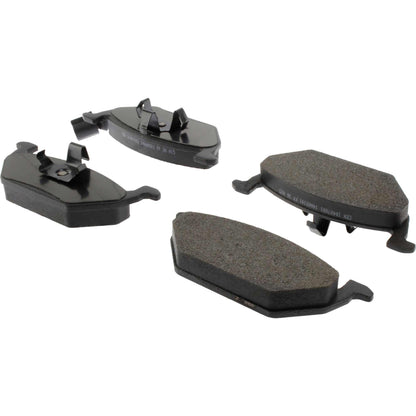 StopTech Street Brake Pads; Front With Shims
