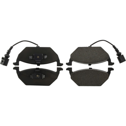 StopTech Street Brake Pads; Front With Shims