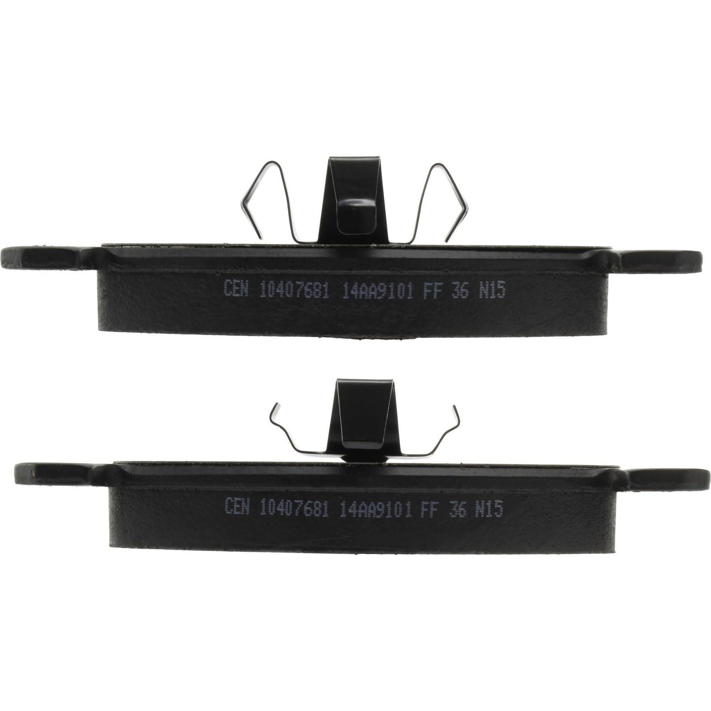StopTech Street Brake Pads; Front With Shims