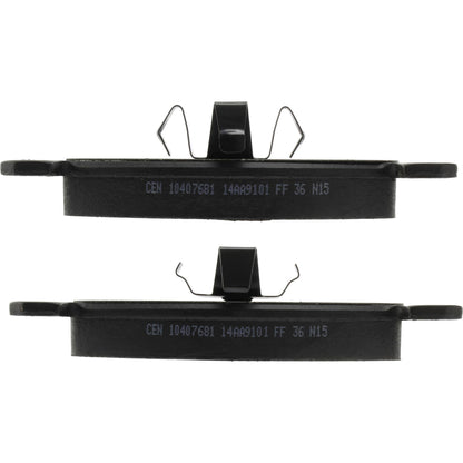 StopTech Street Brake Pads; Front With Shims