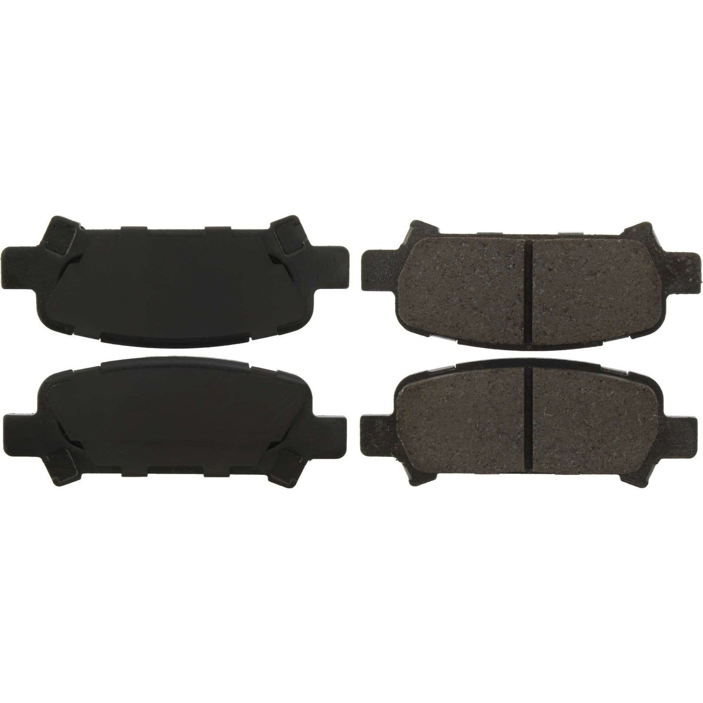 StopTech Street Brake Pads; Rear With Shims