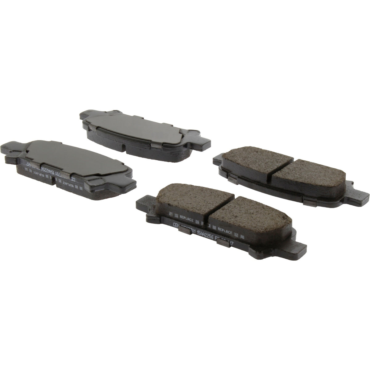 StopTech Street Brake Pads; Rear With Shims