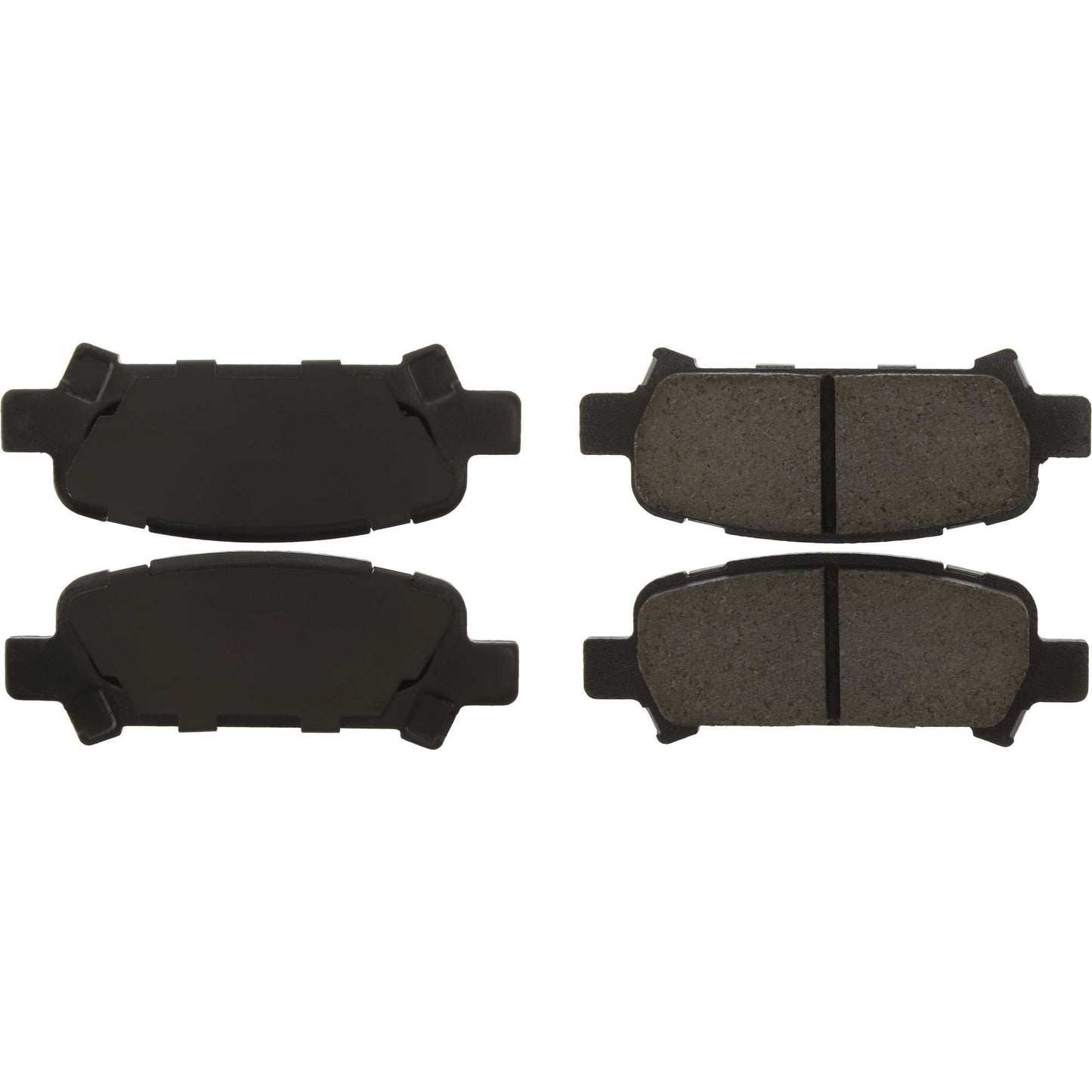 StopTech Street Brake Pads; Rear With Shims