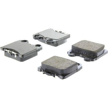 StopTech Street Brake Pads; Rear With Shims