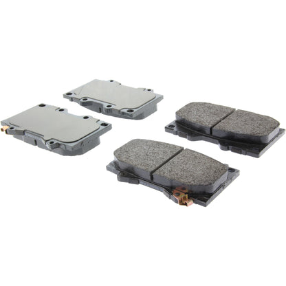 StopTech Street Brake Pads; Front With Shims
