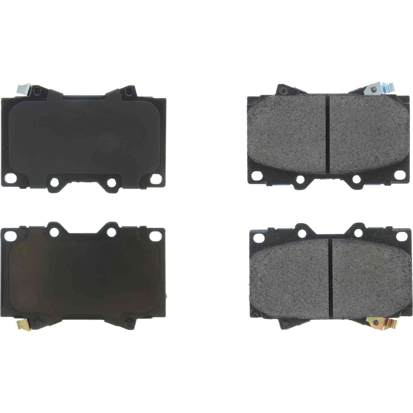 StopTech Street Brake Pads; Front With Shims