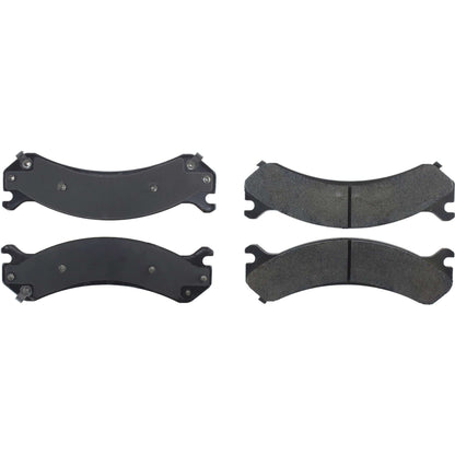 StopTech Street Brake Pads; Front With Shims