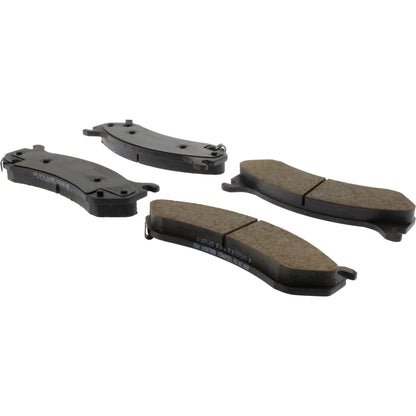 StopTech Street Brake Pads; Front, Rear With Shims