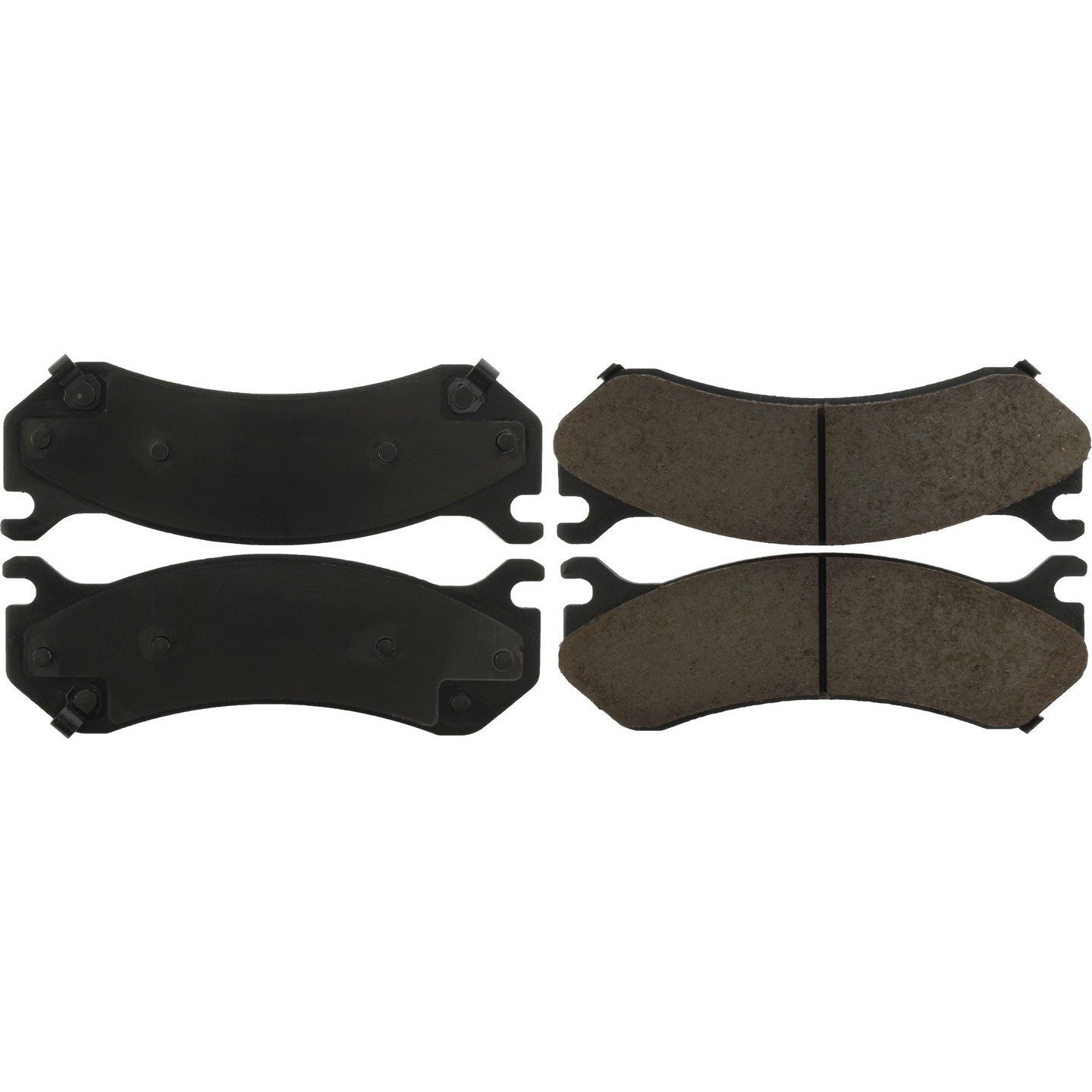 StopTech Street Brake Pads; Front, Rear With Shims