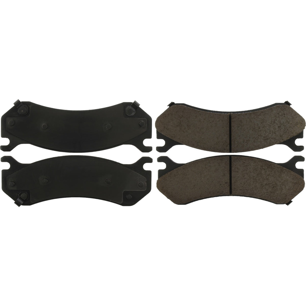 StopTech Street Brake Pads; Front, Rear With Shims