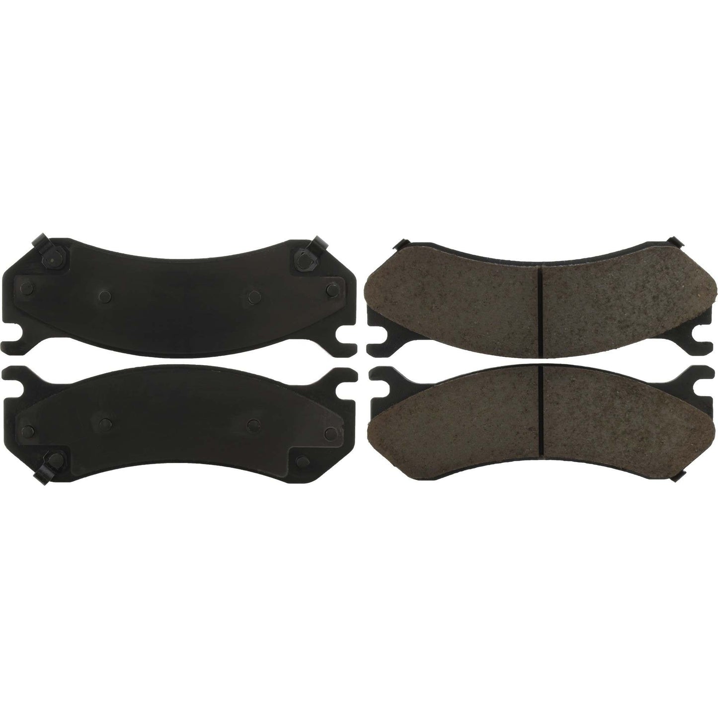 StopTech Street Brake Pads; Front, Rear With Shims