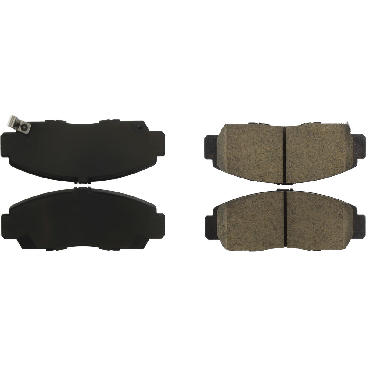 StopTech Street Brake Pads; Front With Shims